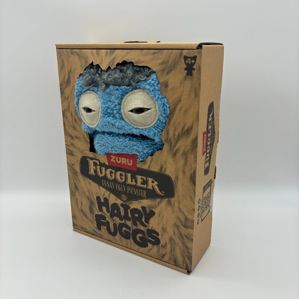 Fuggler Hairy Fuggs OLD GNAWING TERROR Funny Ugly Monster 9" Collectible Plush